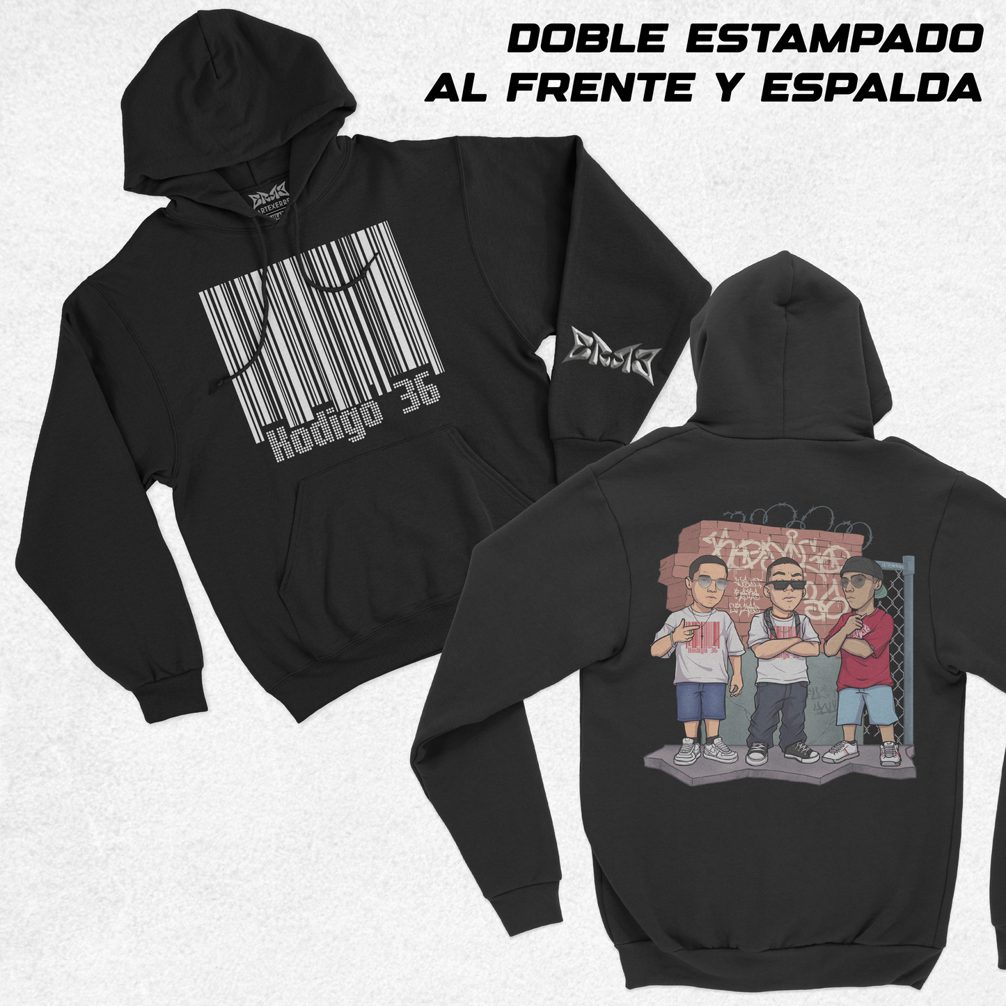 Hoodie-Kodigo 36 x ERRE