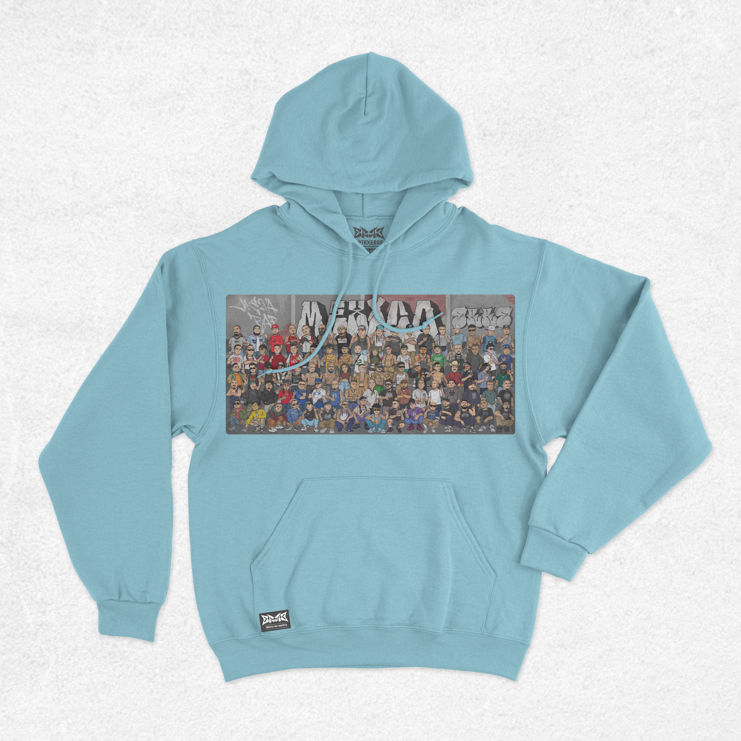 Hoodie(Sudadera c/capucha)-MexaRap  x Erre (Nuevo)