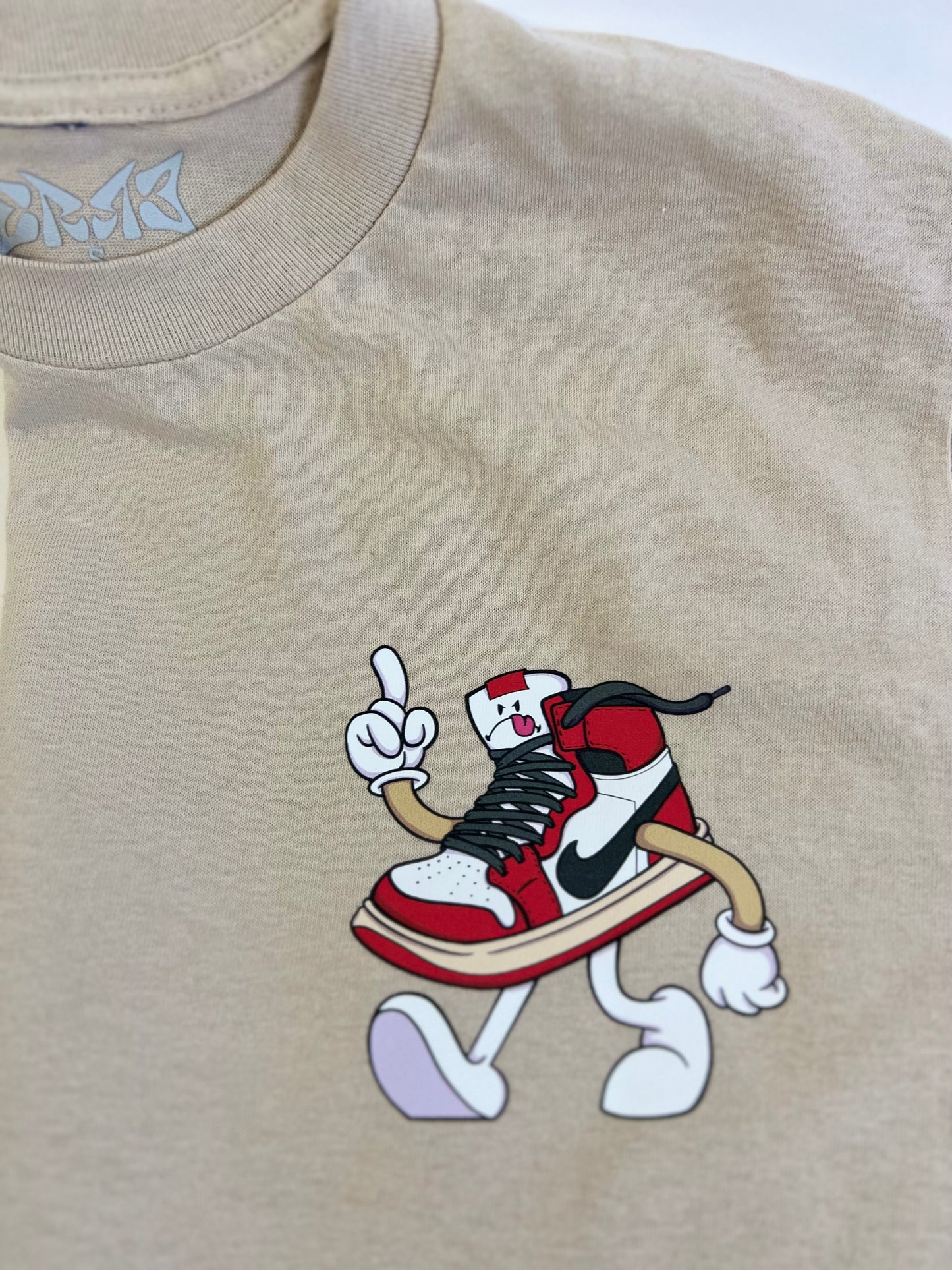 T-Shirt-HYPEBEAST X ERRE / Jordan 1 Rojo