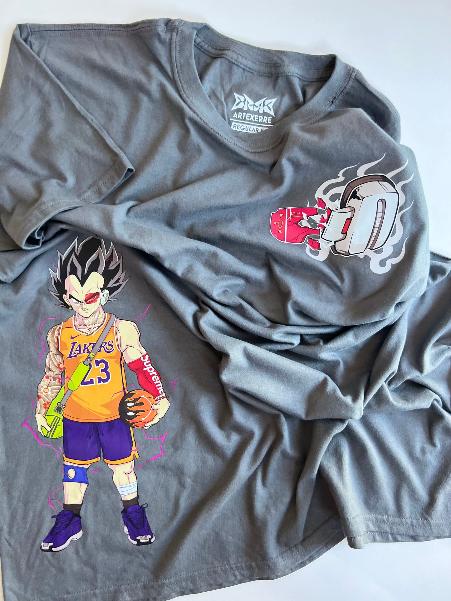 T-Shirt-Vegeta Fan Art x ERRE