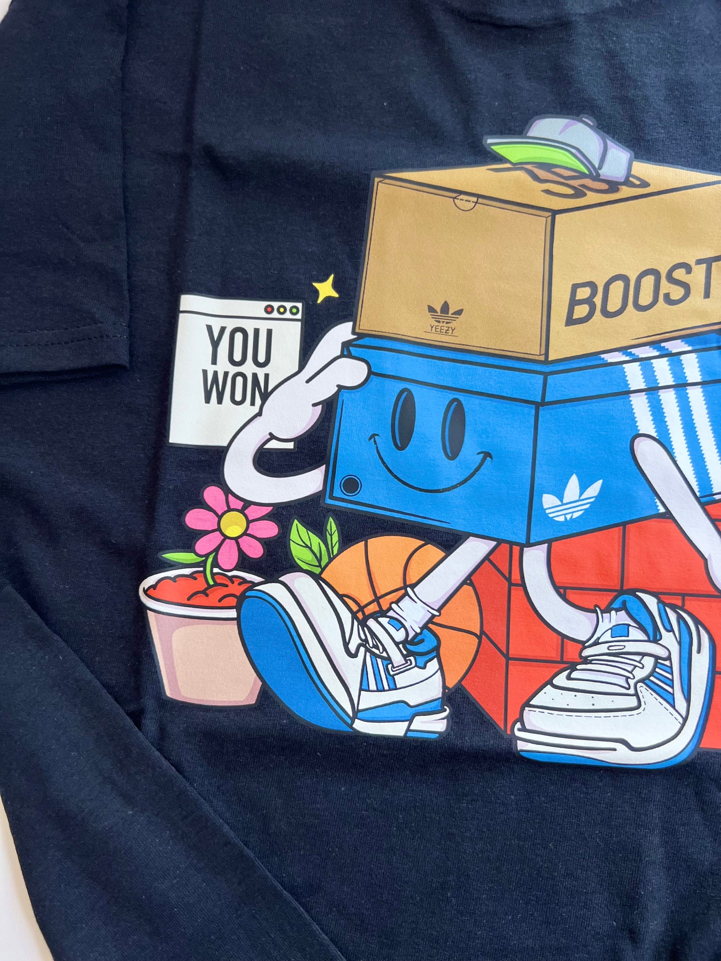 T-Shirt-HYPEBEAST X ERRE / Sneaky box Team Stripes