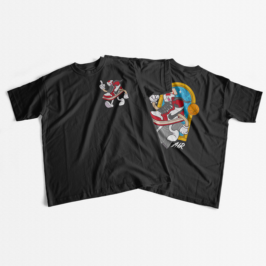 T-Shirt-HYPEBEAST X ERRE / Jordan 1 Rojo