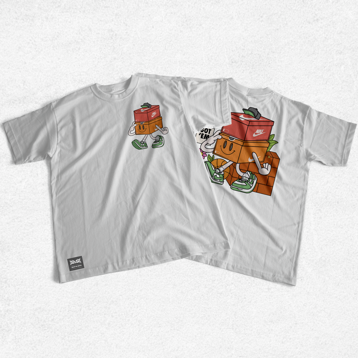 T-Shirt-HYPEBEAST X ERRE / Sneaky box Team Swoosh