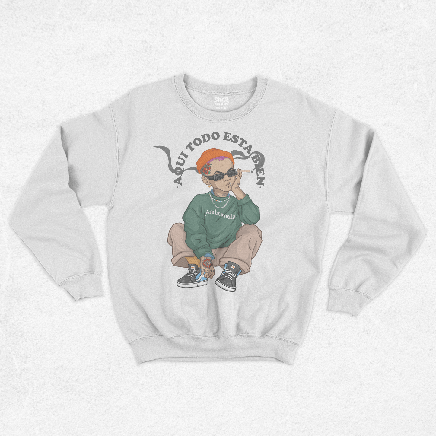 Sweater-Charles Ans "Aqui todo esta bien"