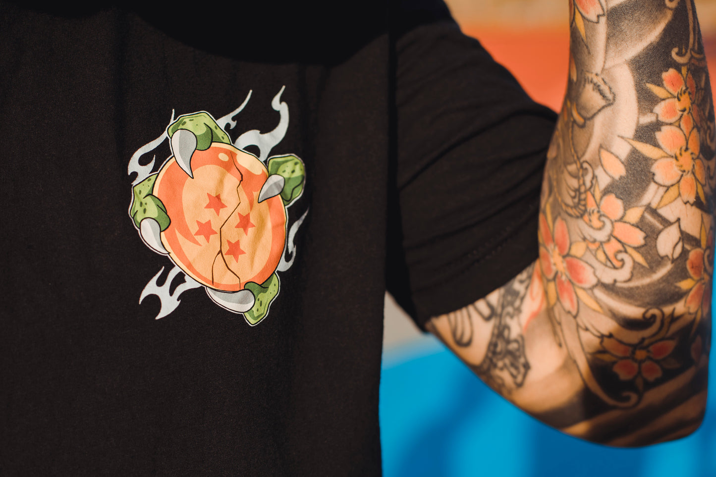 T-Shirt-Goku Fan Art x ERRE / R.I.P. Akira Toriyama