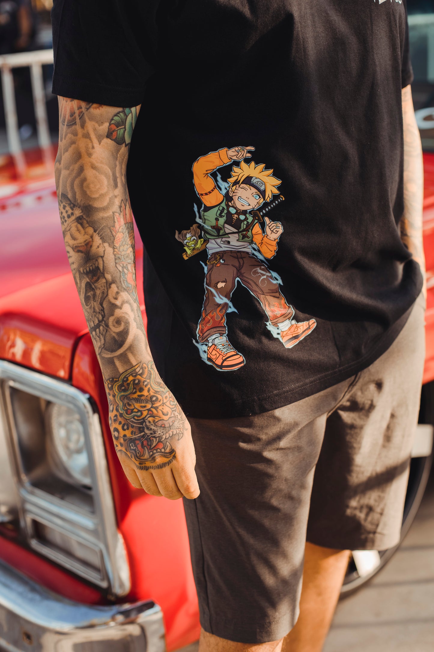 T-Shirt-Naruto Fan Art x ERRE