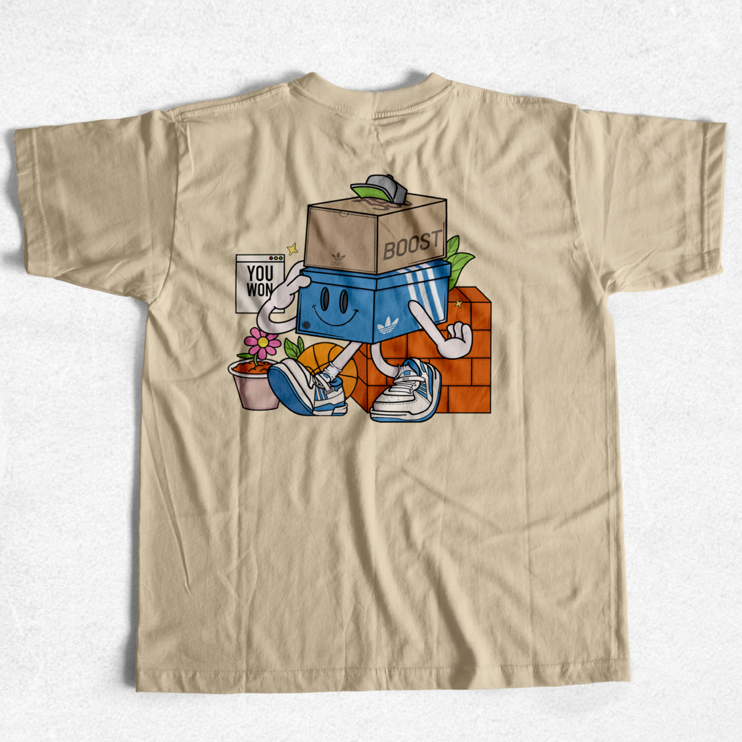 T-Shirt-HYPEBEAST X ERRE / Sneaky box Team Stripes