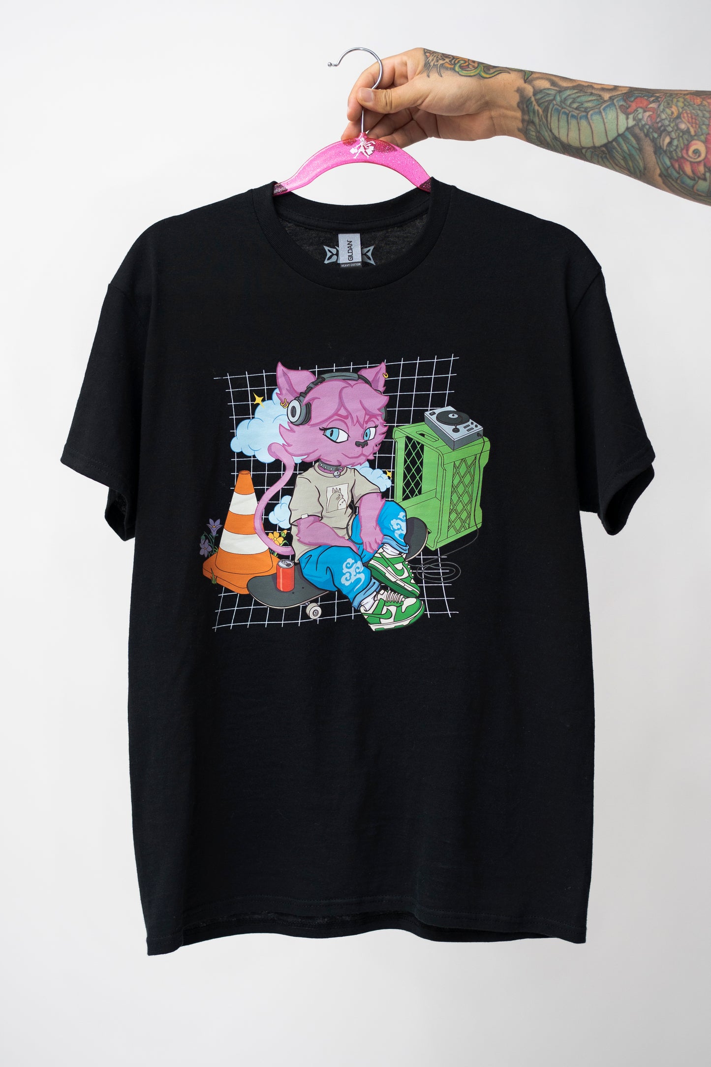 T-Shirt-HYPEBEAST X ERRE, Nina Skater