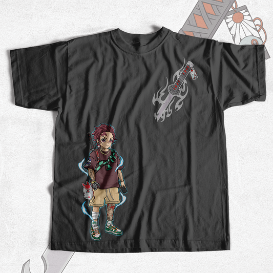 T-Shirt-Demon Slayer Fan Art x ERRE