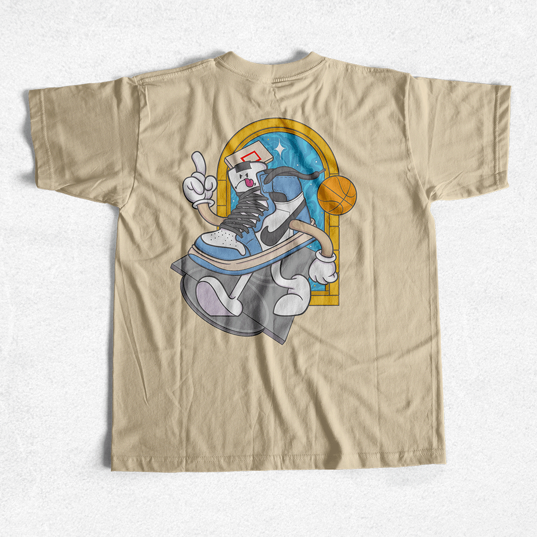 T-Shirt-Hypebeast x ERRE / Jordan 1 UNC