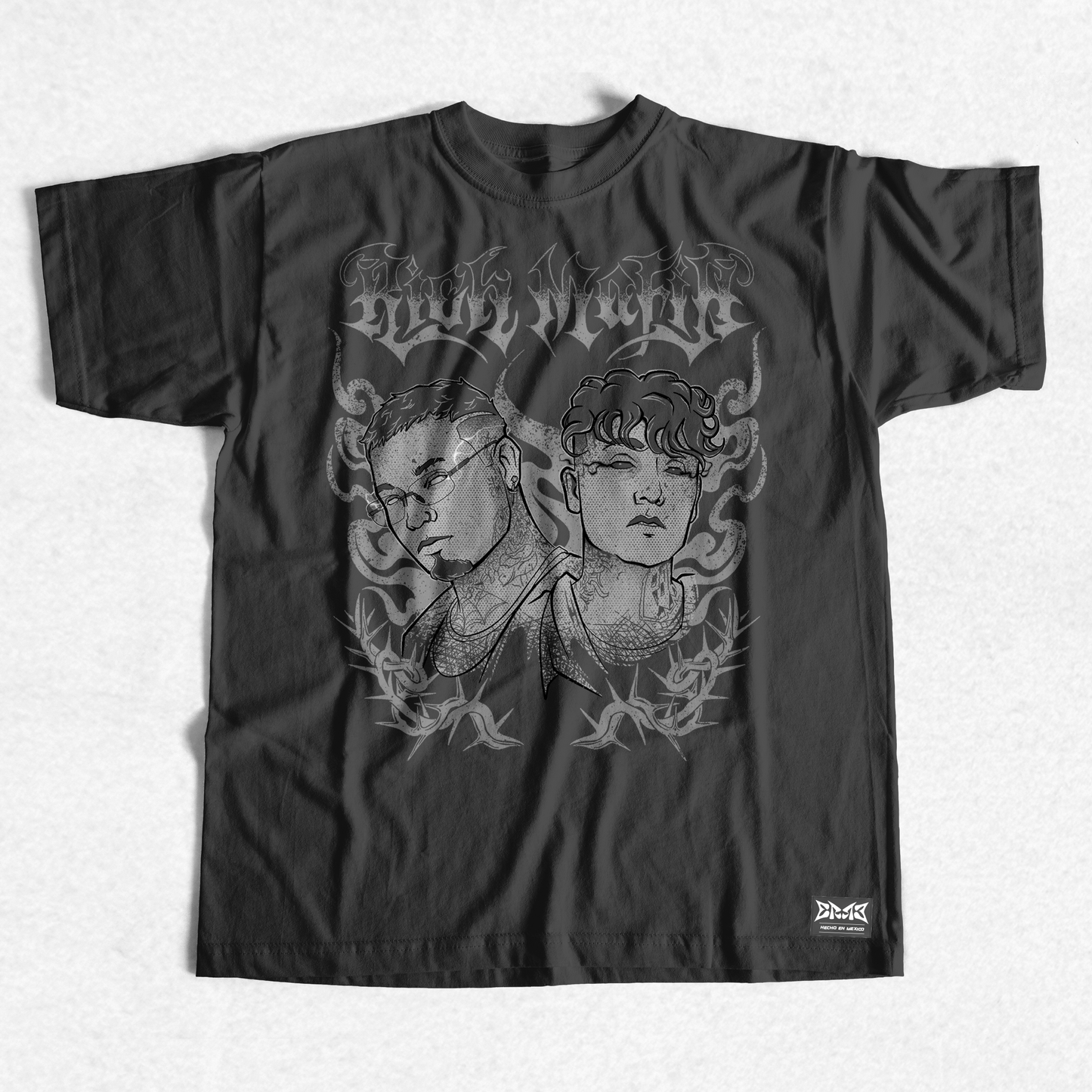 Oversize T-Shirt "Rich Mafia" x ERRE