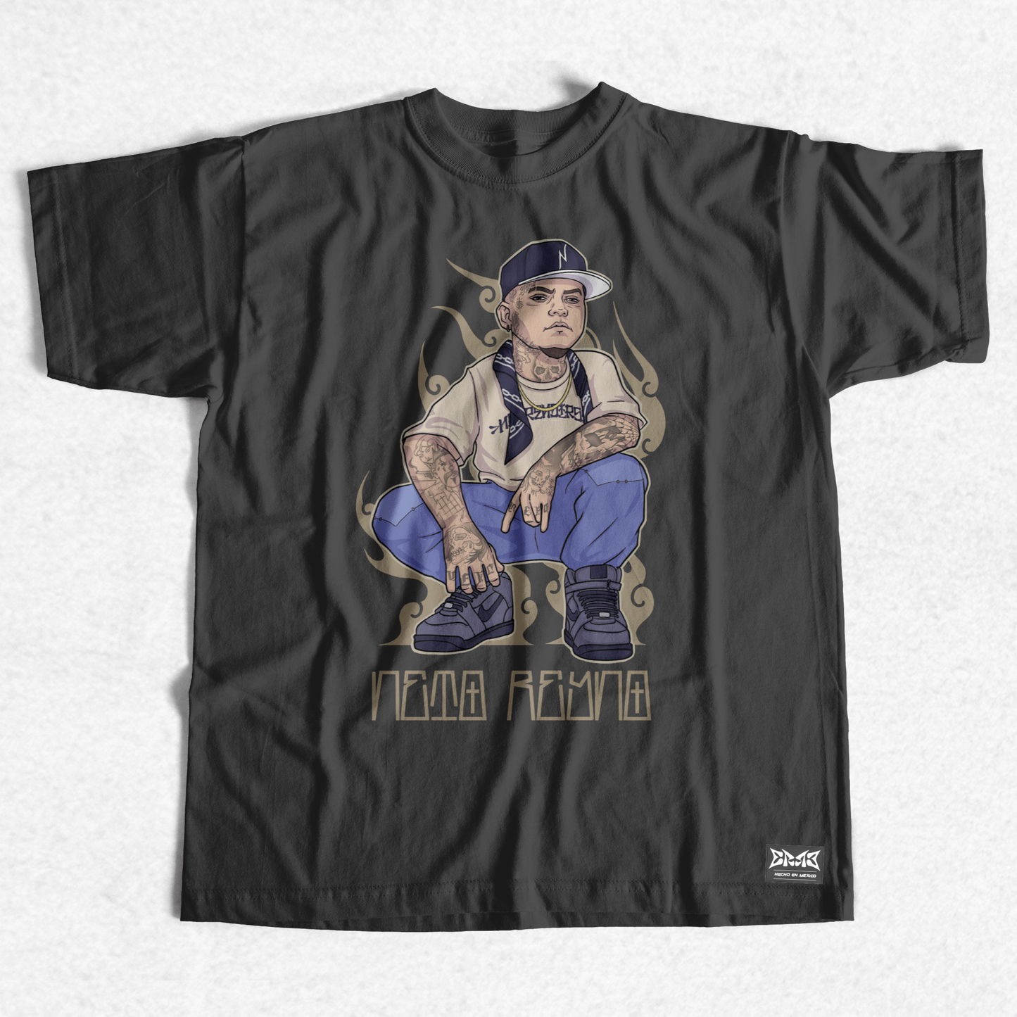T-Shirt- "Neto Reyno" x ERRE / MexaRap