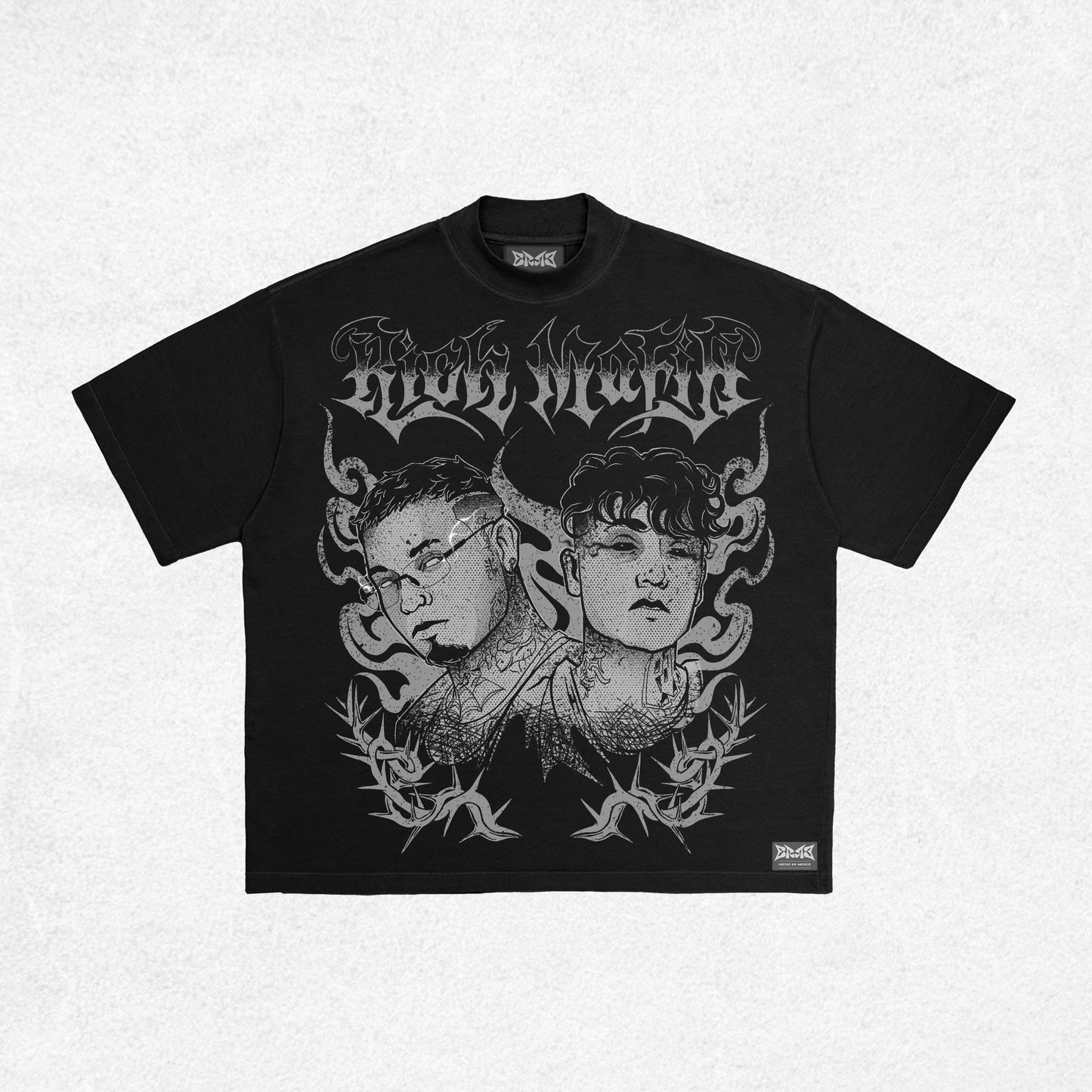 Oversize T-Shirt "Rich Mafia" x ERRE