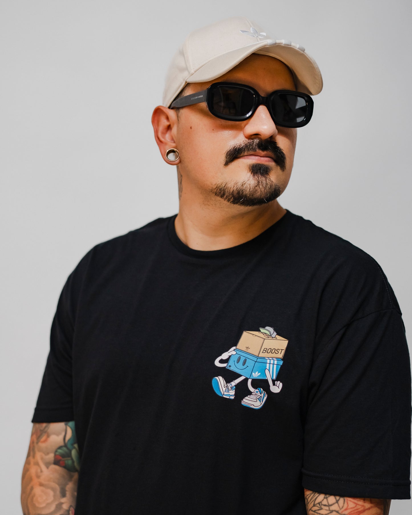 T-Shirt-HYPEBEAST X ERRE / Sneaky box Team Stripes