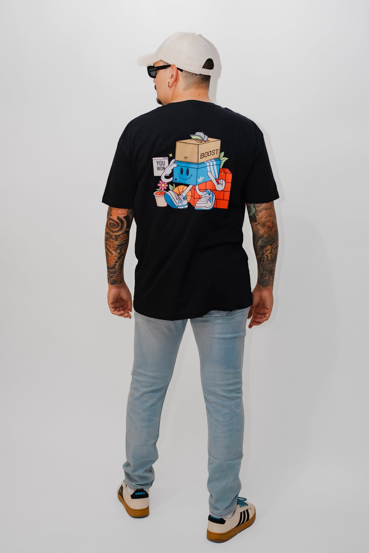 T-Shirt-HYPEBEAST X ERRE / Sneaky box Team Stripes