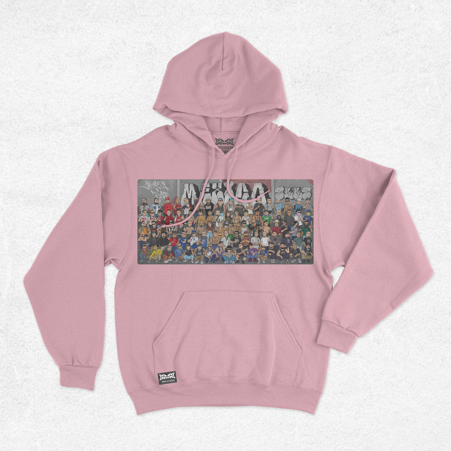 Hoodie(Sudadera c/capucha)-MexaRap  x Erre (Nuevo)