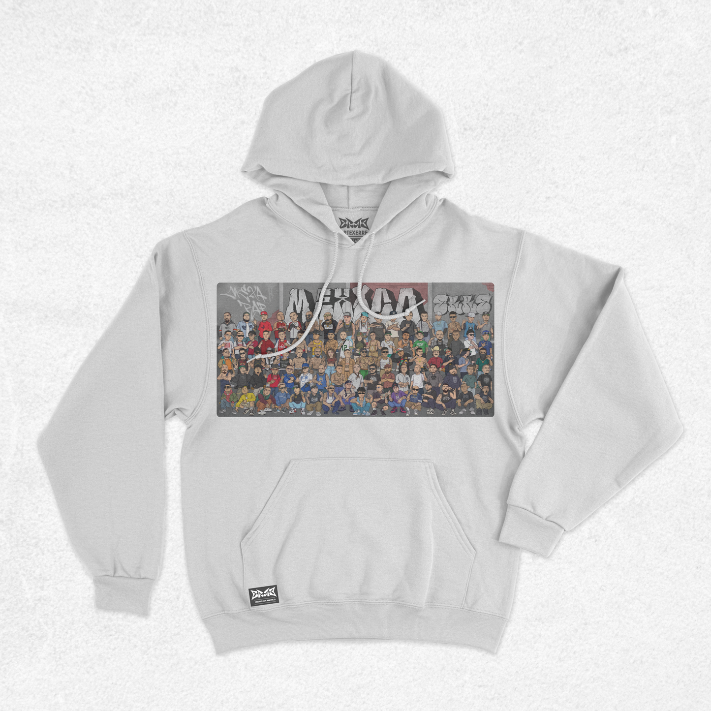 Hoodie(Sudadera c/capucha)-MexaRap  x Erre (Nuevo)