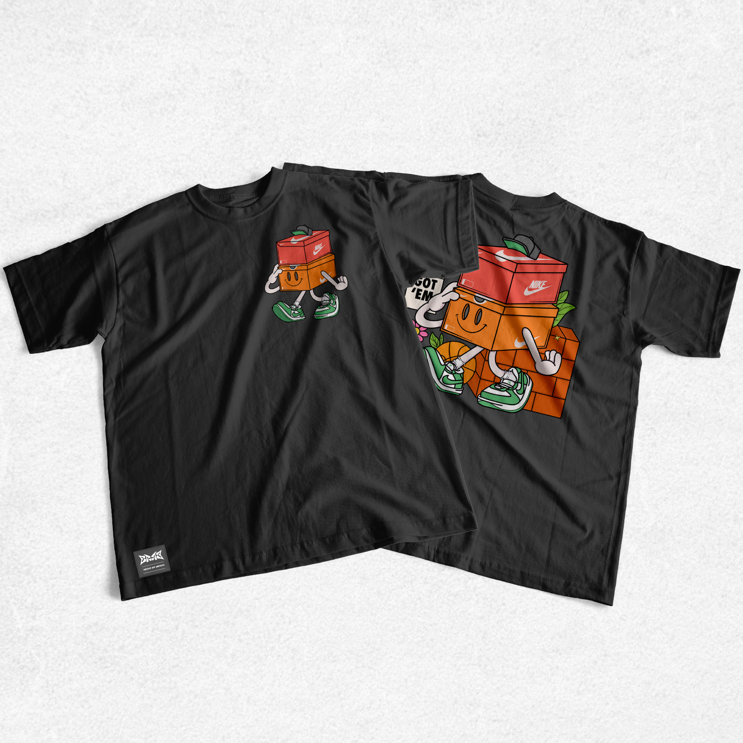T-Shirt-HYPEBEAST X ERRE / Sneaky box Team Swoosh