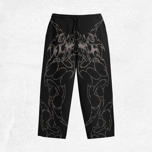 [Metal Dream]-Pants "Baggy" Felpa Nacional