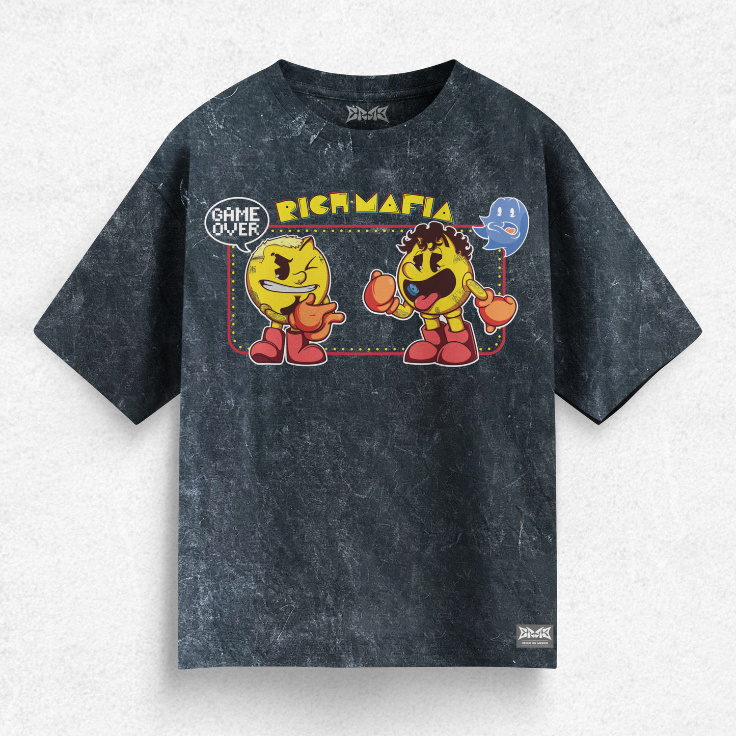 Oversize T-Shirt-"Como Pacman" x Erre (RICH MAFIA)