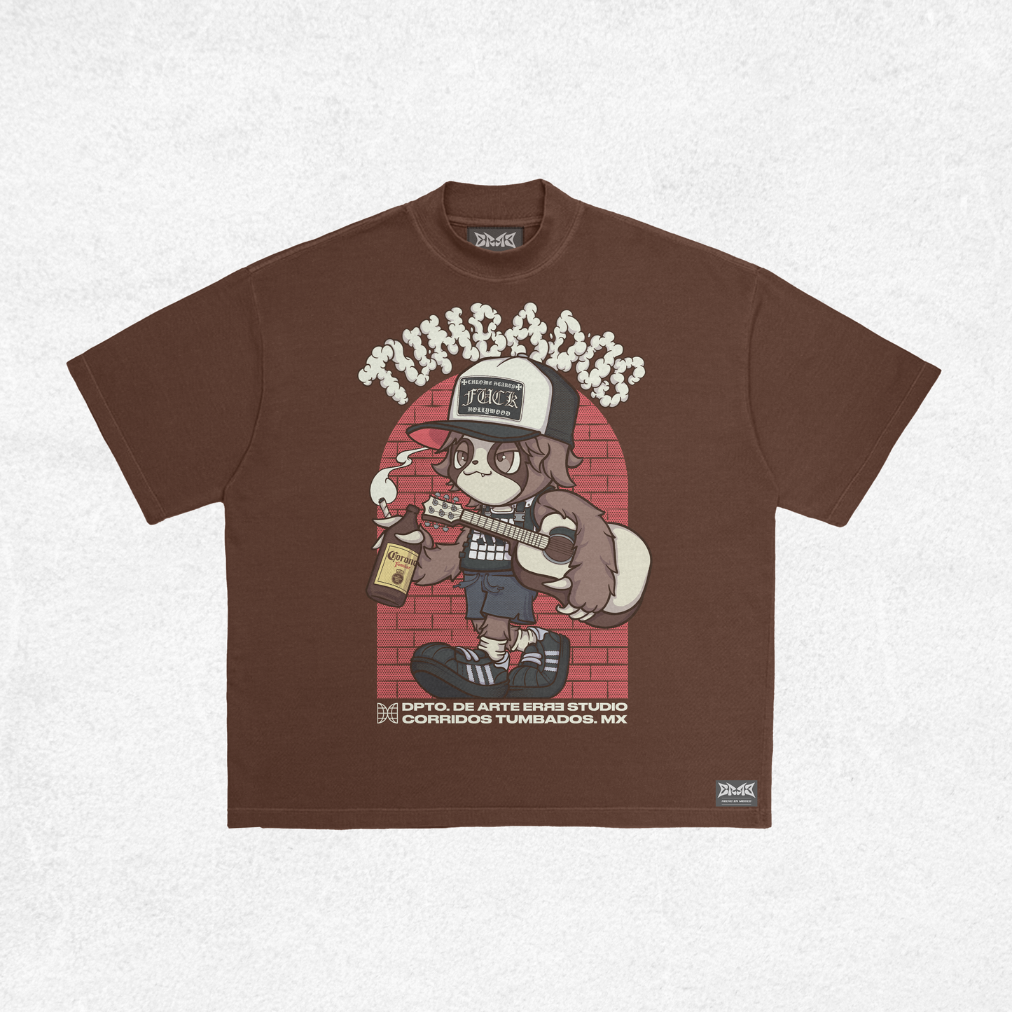 T-Shirt Oversize "Tumbados" x Erre