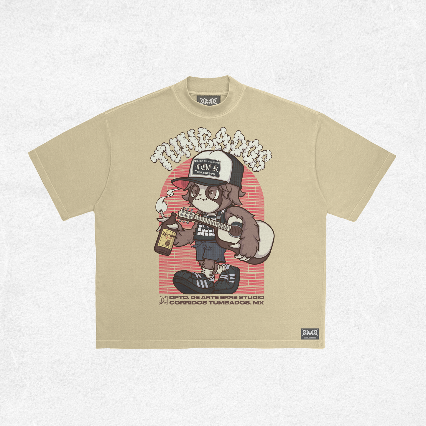 T-Shirt Oversize "Tumbados" x Erre