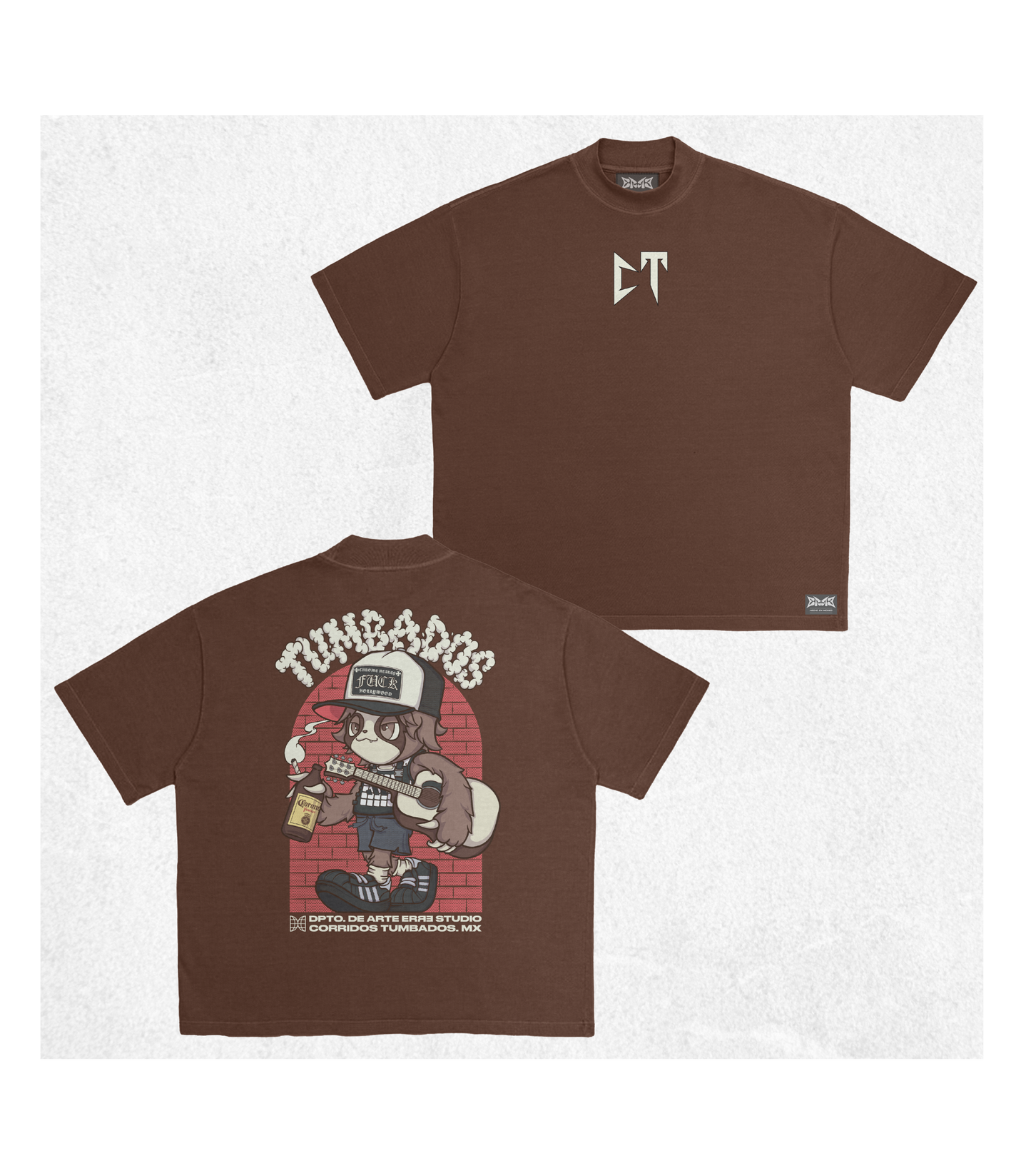 T-Shirt Oversize "Tumbados" x Erre